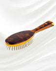 Koh-I-Noor | Jaspe Pneumatic Gold Pin Oval Brush, Large