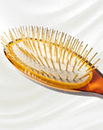 Koh-I-Noor | Jaspe Pneumatic Gold Pin Oval Brush, Large
